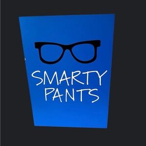 “Smarty Pants” 6x8 cute mini canvas